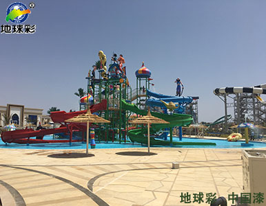 樂園氟碳漆廠家天溢封閉5微米長(zhǎng)期泡水不掉漆