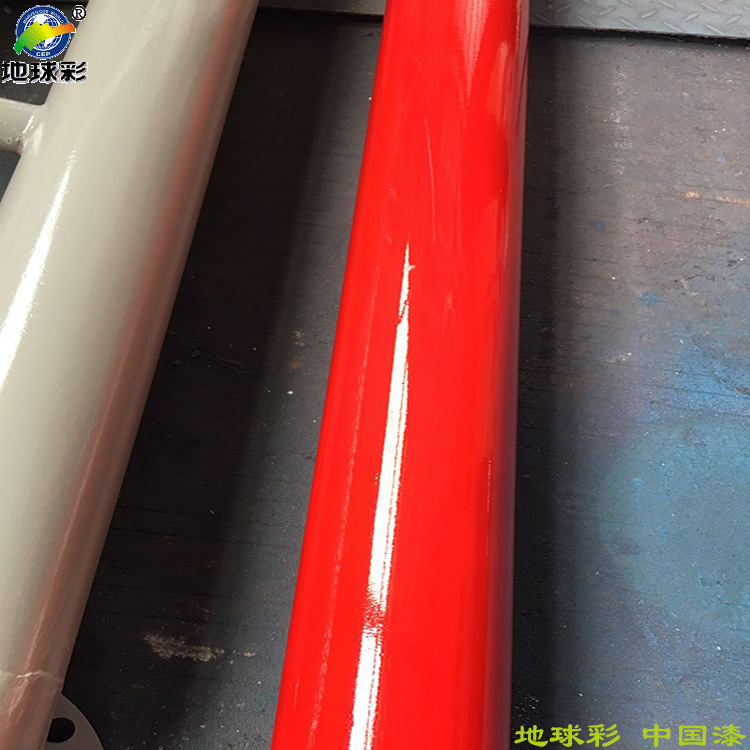 湖北施恩機場防腐專用地球彩牌耐久氟碳涂料施工