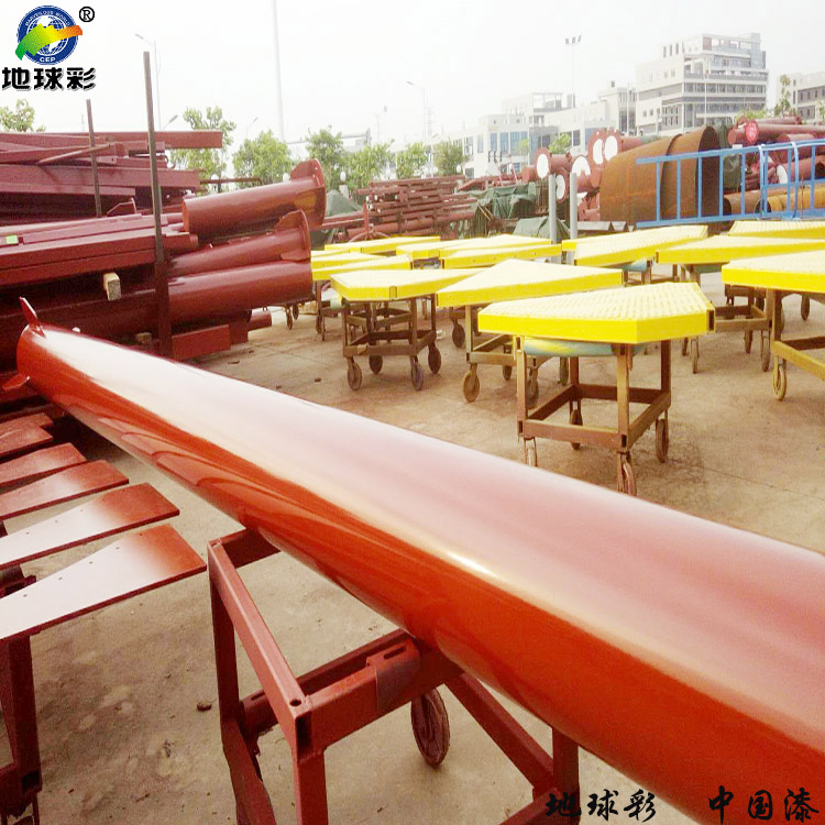 江蘇省中糧(江陰)糧油倉儲(chǔ)有限公司防腐用地球彩費(fèi)碳漆噴涂